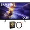 Samsung QN42S90FAEXZA 42 inch OLED 4K S90F Vision AI Smart TV 2025 (Renewed) Bundle with Deco Gear 6FT HDMI 2.0 Cable and CPS Exclusive 26 Month Protection Pack (BEACH-CPS-26M1500) view 1