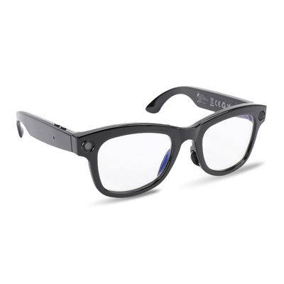 YUEHISY Smart Glasses, AI Translation ChatGPT Bluetooth, 26 Languages Real Time Voice Control, Unisex for Travel Meeting Business (Anti Blue Light)