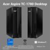 2025 Acer SFF Desktop computer Intel Core i7-14700K (Beats i9-12900K), 16GB RAM, 512GB PCIe SSD, Intel UHD Graphics 730, Wi-Fi, 2-Monitor Support 4K, Keyboard & Mouse, Bluetooth, RJ45, Windows 11 home view 3