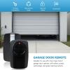 2-Button Universal Garage Door Remote KLIK5U-BK2 KLIK3U-BK - Works with Yellow/Purple/Red-Orange/Green Learn Buttons view 4