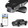 4K Front & 2K Rear 2 Channel HDR Dash Cam, Dual STARVIS 2 IMX678 IMX675, Custom Fit for Toyota Tacoma 2018-2023, Limited TRD Sport Off-Road Pro SR5 SR etc, 5GHz WiFi, GPS, 128GB Card view 1