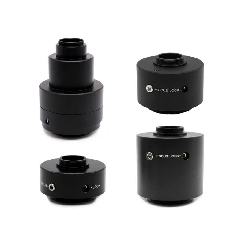 0.35X/0.5X /0.63X Focusable Microscope, Mounting Adapter - Trinocular Reduction Lens for Microscopes - Camera Adapter(1PC 0.35X Adapter)