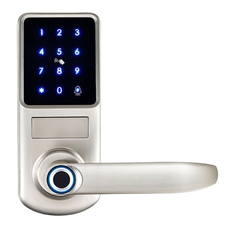 Alloy Fingerprint Lock Lock Electronic Lock(OneColor)