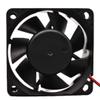 YY6025H12B Fan 6CM for 12V 0.25A 6025 60X60X25MM 2-Wire Cooling Fan view 3