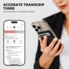 DreamFair AI Voice Recorder, Voice Recorder AI Technology for Transcription & Summarization with Magnetic Housing, App Control,112 Languages, 64GB Memory, Audio Recorder for Lectures, Meetings view 3