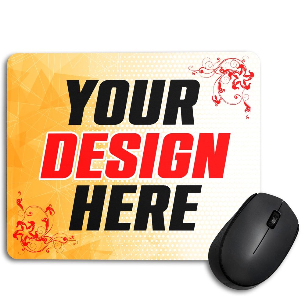 Custom Mouse Pad with Photo, Personalized for Gift or Business with Any Design, Logo, Photo or Text