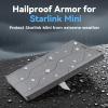 STARGEAR Starlink Mini Protective Cover Case, Hailproof Liquid Silicone Protective Case for Starlink Mini Dish, Starlink Minis Accessories Waterproof Shockproof Portable for Outdoor Camping, Grey view 2