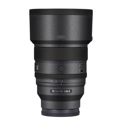 FE 85 F 1.4 II Anti-Scratch Camera Lens Body Protective Sticker Vinyl Wrap Decal Skin Film for Sony FE 85mm F1.4 GM II (Deep Gray)