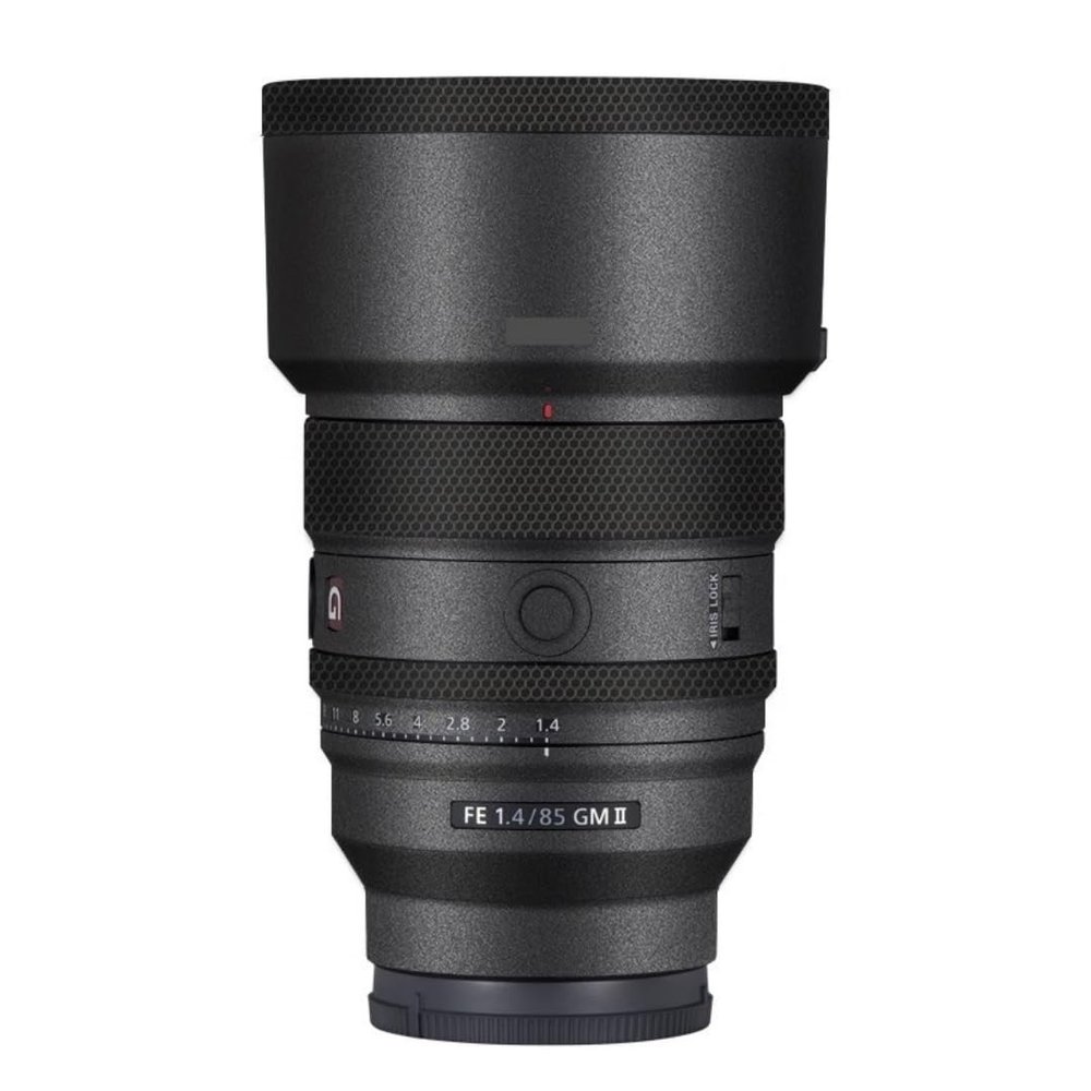 FE 85 F 1.4 II Anti-Scratch Camera Lens Body Protective Sticker Vinyl Wrap Decal Skin Film for Sony FE 85mm F1.4 GM II (Deep Gray)