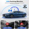 Dash Cam Front and Rear 4K/1080P, Dash Camera for Cars Build in WiFi, Full HD Dash Cam with APP Control, 3.94'' IPS Screen Dash Camera with 32GB SD Card, G-Sensor, Loop Recording (Dark Grey) view 4