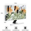 Baocicco Boho Tropical Leaves Waterproof 58, 59, 60 Inch TV Dust Cover Anti-Static Dustproof Botanical Bohemian Plant Screen TV Covers for Television Screen LED LCD OLED TVs PC Weatherproof view 2