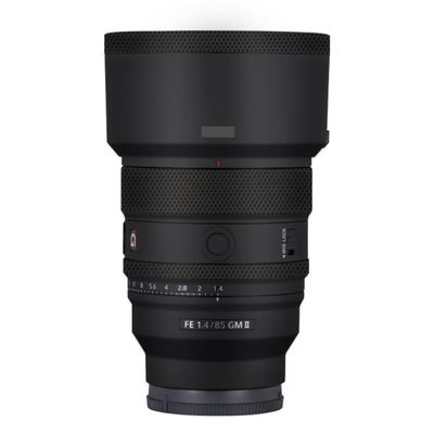 FE 85 F 1.4 II Anti-Scratch Camera Lens Body Protective Sticker Vinyl Wrap Decal Skin Film for Sony FE 85mm F1.4 GM II (Matte Black)