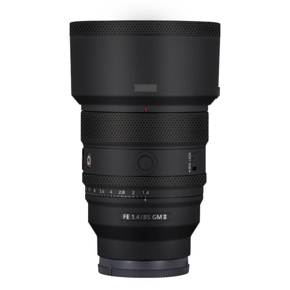 FE 85 F 1.4 II Anti-Scratch Camera Lens Body Protective Sticker Vinyl Wrap Decal Skin Film for Sony FE 85mm F1.4 GM II (Matte Black)