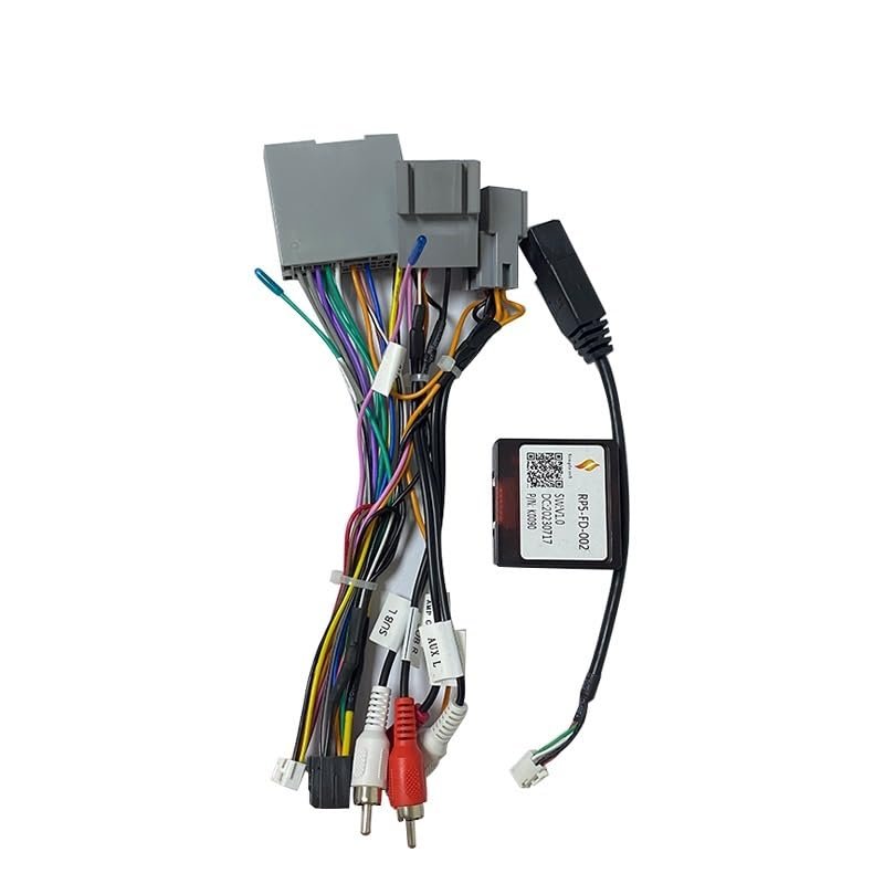 Android Car Radio Canbus Box for Chevrolet for Blazer for Ford Explorer Escape 16 Pin Wiring Harness Plug Power Cable