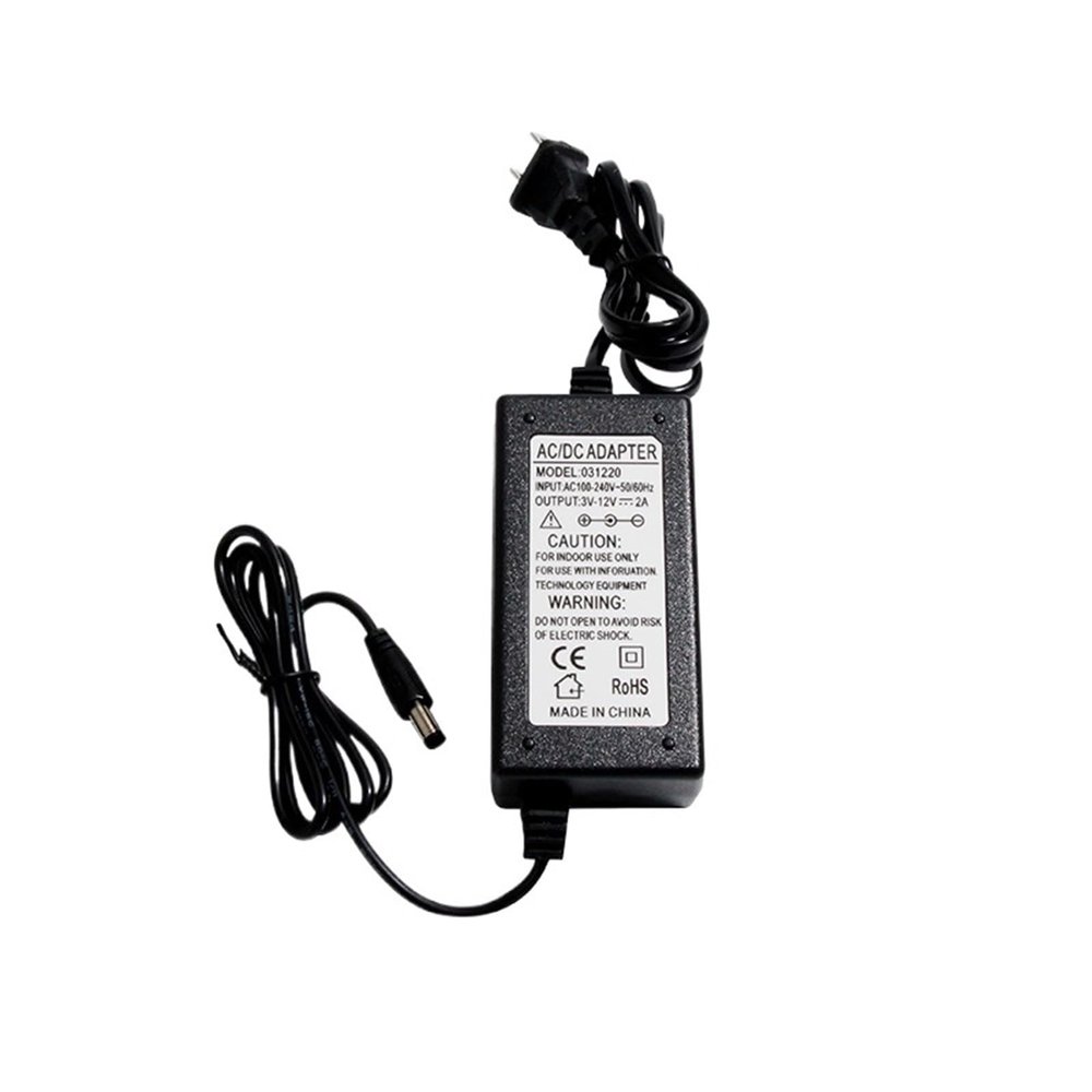 220V Power Converter 12V 2A Adapter Miniature Decelerationlow Speed Motor Switch Accessories Large