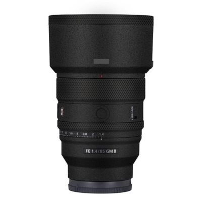 FE 85 F 1.4 II Anti-Scratch Camera Lens Body Protective Sticker Vinyl Wrap Decal Skin Film for Sony FE 85mm F1.4 GM II (Frosted Black)