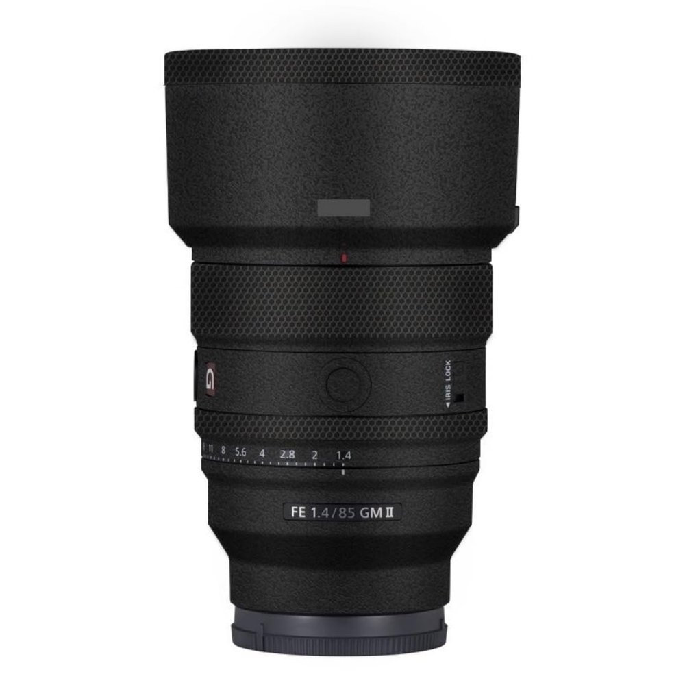 FE 85 F 1.4 II Anti-Scratch Camera Lens Body Protective Sticker Vinyl Wrap Decal Skin Film for Sony FE 85mm F1.4 GM II (Frosted Black)