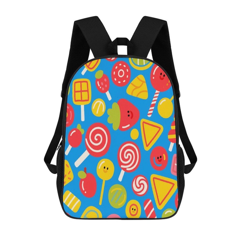 AJmores Candy Blast Printed Backpack Bulk Backpack Laptop Backpack Lightweight Travel Backpack