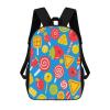 AJmores Candy Blast Printed Backpack Bulk Backpack Laptop Backpack Lightweight Travel Backpack view 1