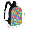 AJmores Candy Blast Printed Backpack Bulk Backpack Laptop Backpack Lightweight Travel Backpack view 2