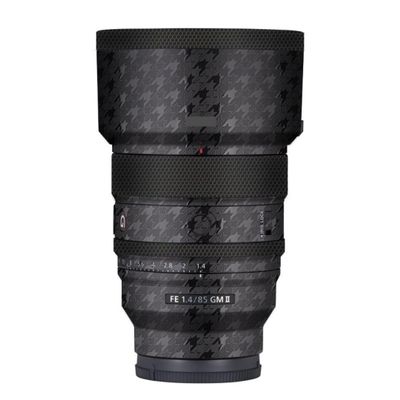 FE 85 F 1.4 II Anti-Scratch Camera Lens Body Protective Sticker Vinyl Wrap Decal Skin Film for Sony FE 85mm F1.4 GM II (Plover Black)