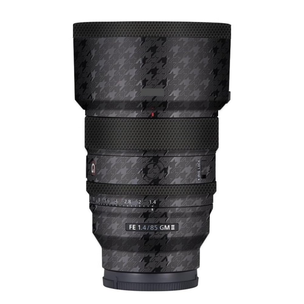 FE 85 F 1.4 II Anti-Scratch Camera Lens Body Protective Sticker Vinyl Wrap Decal Skin Film for Sony FE 85mm F1.4 GM II (Plover Black)