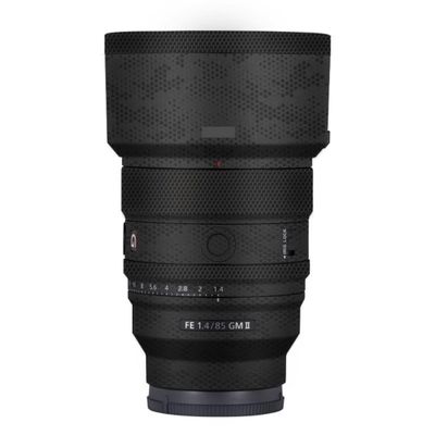 FE 85 F 1.4 II Anti-Scratch Camera Lens Body Protective Sticker Vinyl Wrap Decal Skin Film for Sony FE 85mm F1.4 GM II (Mamba Black)
