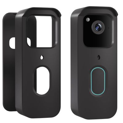 No-Drill Blink Doorbell Mount for All-New Blink Video Doorbell Camera(2nd Gen), Blink Adhesive Mounting Bracket, Easy to Install for Blink Doorbell Security System(Blink Doorbell Not Included), Black