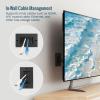 Tecmojo Brush Wall Plate, Cable Pass Through Insert for HDTV, Home Theater Systems, Sturdy Brushes with Smart Cable Catcher, Black, 2 Pack view 4