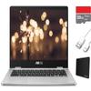 ASUS C424MA Chromebook 14 Inch FHD LCD Display for Business and Student, Intel Celeron N4020, 4GB RAM, 64GB eMMC + 128GB Memory Card, Chrome OS, Silver view 1