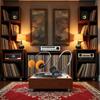 GANPUB 2 Pcs Orange and Black Retro On Ear Headphones, Wired Stereo Headphones, Headphone, Lightweight Portable Headphone with Adjustable Headband, Cassette Player, Over-Ear view 3
