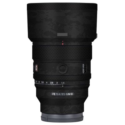 FE 85 F 1.4 II Anti-Scratch Camera Lens Body Protective Sticker Vinyl Wrap Decal Skin Film for Sony FE 85mm F1.4 GM II (Knight Black)