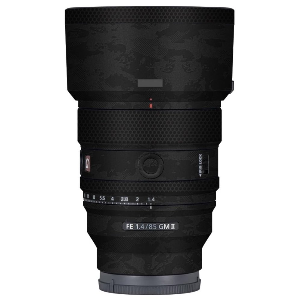 FE 85 F 1.4 II Anti-Scratch Camera Lens Body Protective Sticker Vinyl Wrap Decal Skin Film for Sony FE 85mm F1.4 GM II (Knight Black)