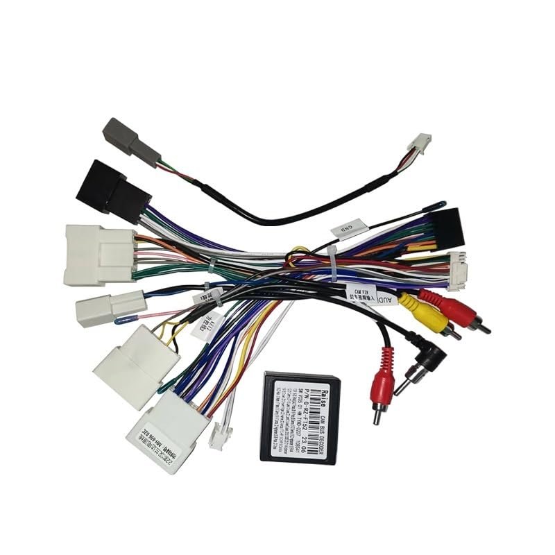 Android Car Radio Canbus Box for Toyota Prado Corolla Highland Sienna Venza 16 Pin Wiring Harness Plug Power Cable