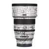 FE 85 F 1.4 II Anti-Scratch Camera Lens Body Protective Sticker Vinyl Wrap Decal Skin Film for Sony FE 85mm F1.4 GM II (Circuit White) view 1