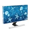 Baocicco Blue Starfish Shell Waterproof TV Cover 70 Inch Marine Weatherproof Television Screen Cover Sleeve Compatible with PC Desktop and TVs LED LCD OLED Anti-Static Dustproof Protective view 1