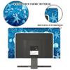 Baocicco Blue Starfish Shell Waterproof TV Cover 70 Inch Marine Weatherproof Television Screen Cover Sleeve Compatible with PC Desktop and TVs LED LCD OLED Anti-Static Dustproof Protective view 3