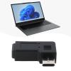 Be In Your Mind 2X Type-C Male to Mini USB Female Adapter Converter for Charging Data Transfer in Tight Space view 2