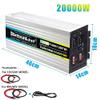 20000W Pure Sine Wave Inverter 12V/24V/48V/60V DC to 110V/220V AC Car Adapter, Multi-Protection, LED Display, High Power Converter for RV, Solar, Home Use view 4