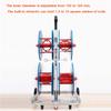 4 Roll Cable Rack Cable Dispenser Conduit Display And Storage Wheeled Wire Reel Rack Nylon Accessory Holder - For Ribbon Wire, Filament, Automotive Wire view 3