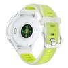 18mm 20mm 22mm Universal Silicone Watch Bands, Quick Replacement Waterproof Sport Strap Wristband with silver Stainless Steel Buckle for Women Men (Iced Lime, 18MM) view 3