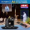 FoMaKo K30NS 4K 30x Optical Zoom PTZ Camera with NDI 6 & NDI HX3, AI Auto-Tracking Gen 3, 3G-SDI/LAN/USB3.0/HDMI  Professional Live Streaming Camera for Church, Worship, Education & Conference view 2