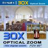FoMaKo K30NS 4K 30x Optical Zoom PTZ Camera with NDI 6 & NDI HX3, AI Auto-Tracking Gen 3, 3G-SDI/LAN/USB3.0/HDMI  Professional Live Streaming Camera for Church, Worship, Education & Conference view 3