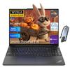 Lenovo ThinkPad E16 Business Laptop, 16" WUXGA Anti-Glare Display, AMD Ryzen 5 7530U(> i7-1165G7,Up to 4.5GHz), 16GB RAM, 512GB SSD, Fingerprint, Backlit,Wi-Fi 6,Windows 11 Pro,RJ-45,with 5 in 1 Hub view 1