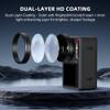 Coyktonty Wide-Angle Lens for Osmo Action 5 Pro,HD Optical Glass with 2-Layer Coating 180 Ultra-Wide View Scratch-Resistant Lightweight view 4