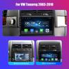 Surakey Android 13 Car Stereo for Volkswagen Touareg 2003 2004 2005 2006 2007 2008 2009 2010 for CarPlay Wireless Android Auto 9in Car Radio GPS 2+32G with Bluetooth WiFi FM/RDS SWC AHD Backup Camera view 3