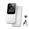64GB MP3 Player with Bluetooth 5.3-30Hrs Music Playtime, PECSU Portable Music Player for Sports Runners with HD Speaker, Voice Recorder, FM Radio, E-Book, Timer Off, Expandable Up to 256GB (White) view 1
