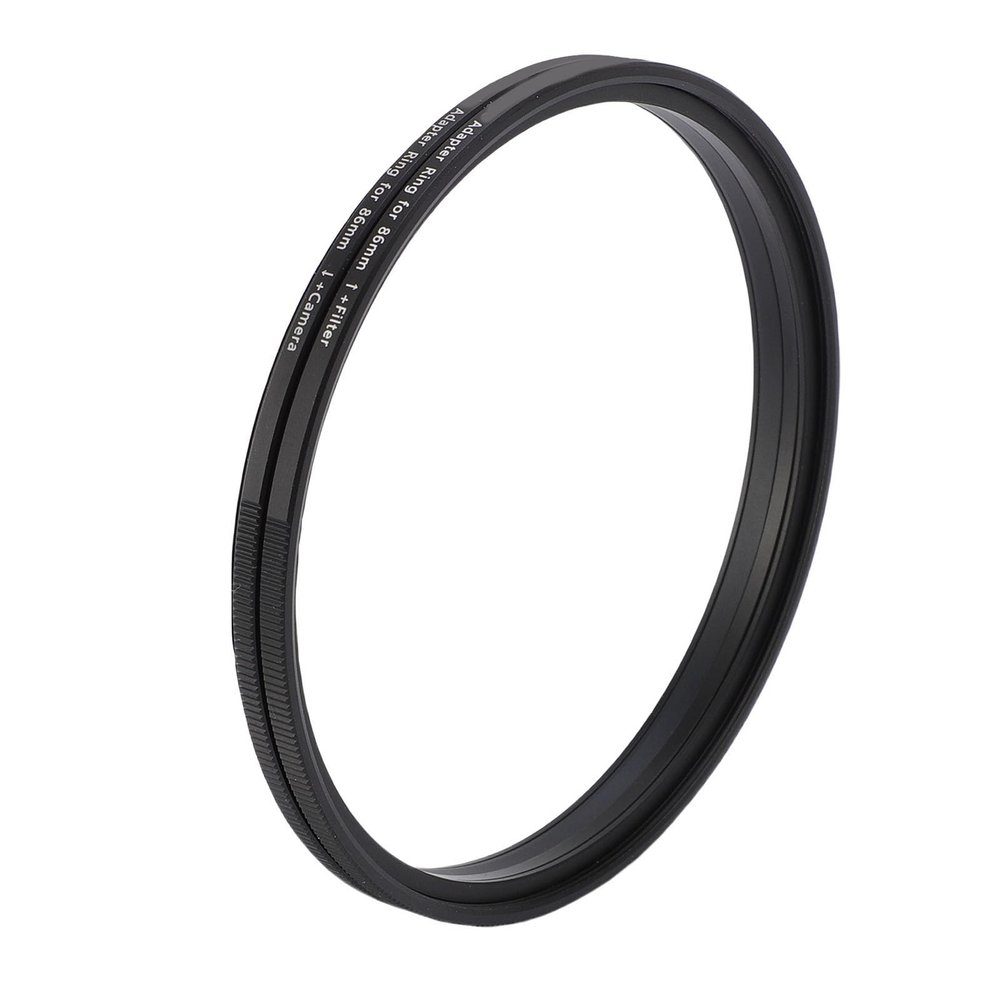 LAISANIM Magnetic Filter Adapter, 86mm to 86mm Conversion, Aluminum Alloy Construction,Magnetic Mount for Quick Filter Switching, Camera Accessory