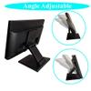 Adjustable Monitor Stand Foldable Monitor Mount for 10-27 Inch LCD TV Screens with Installing Holes 75x75mm & 100x100mm view 4