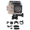 QANYEGN Action Camera, Water Proof Outdoor Sports Cam, Cycling Sports Mini DV Camcorder with High Definition Screen for Outdoor Activities and Travel (Gold) view 1